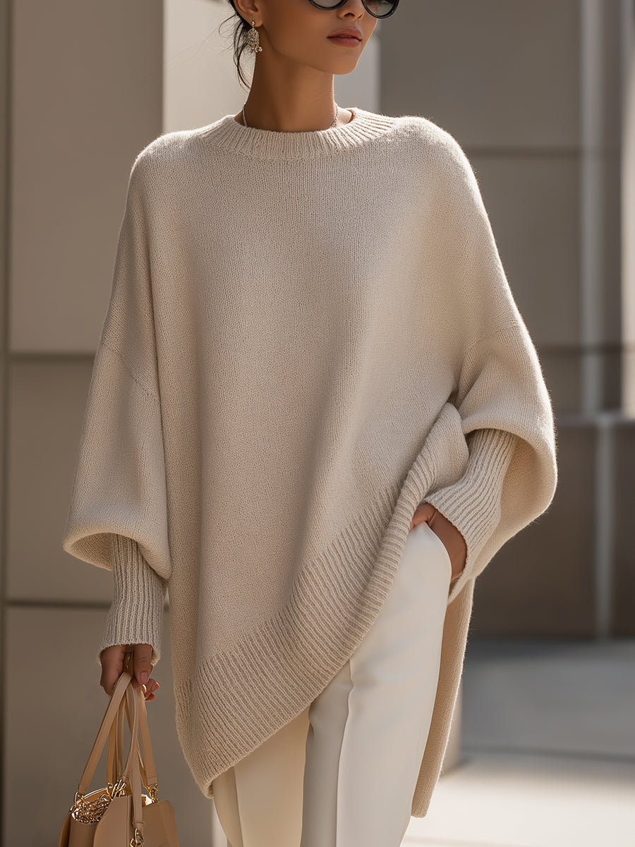 Mandy – Pullover Oversized d'Elegància Sense Esforç