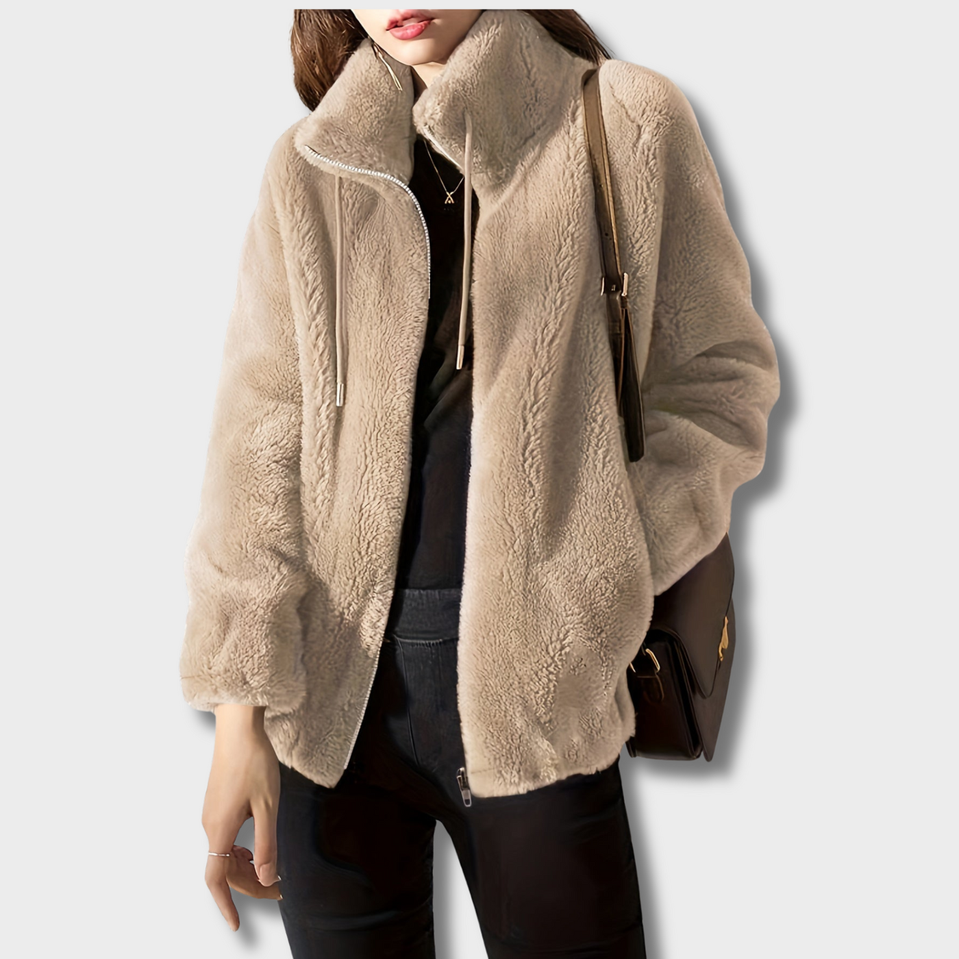 Elina - Jaqueta de Fleece Suau