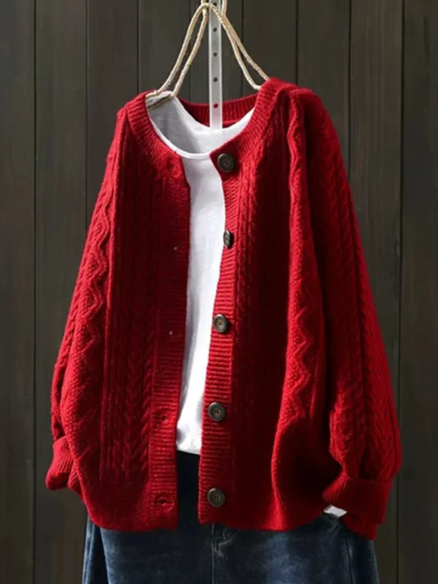 LA LORENZA | CARDIGAN DE CABLE