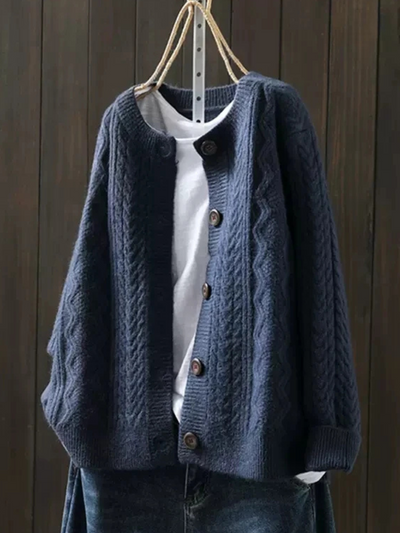 LA LORENZA | CARDIGAN DE CABLE