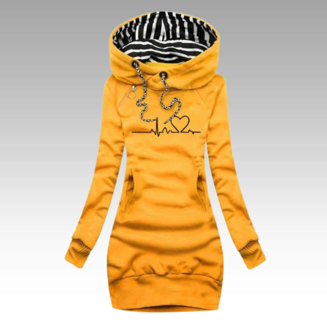 Knitelle™ - Vestit de punt estilós i còmode amb impressió