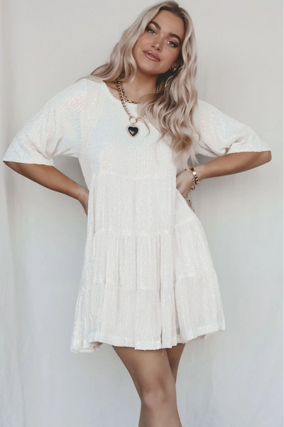 Lilia™ | Vestit de festa elegant i lleuger amb lluentons