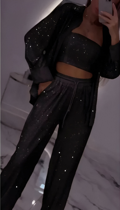 Nola™ | Conjunt de lounge de 3 peces amb brillantors moderns