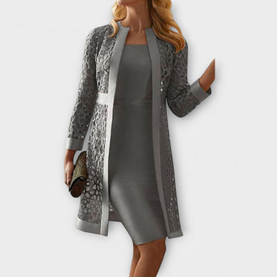 Alessia – Elegant conjunt de vestit de dues peces