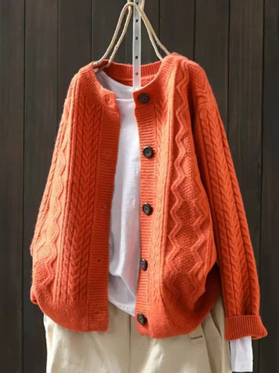 LA LORENZA | CARDIGAN DE CABLE