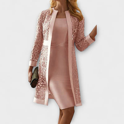 Alessia – Elegant conjunt de vestit de dues peces