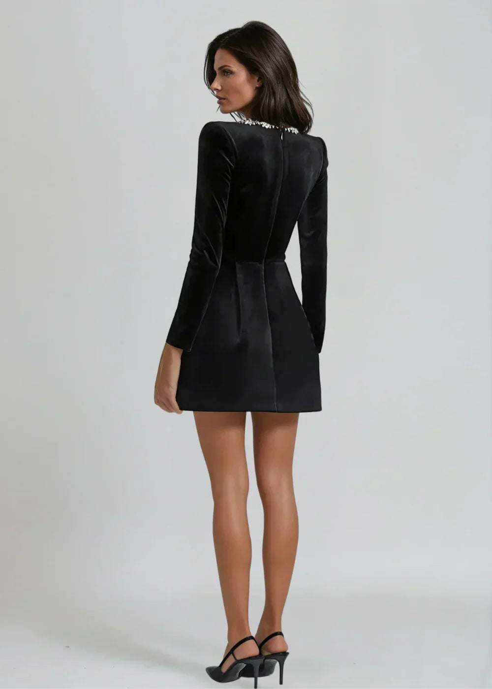 Willow™ | Vestit Mini de Velour