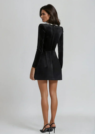 Willow™ | Vestit Mini de Velour