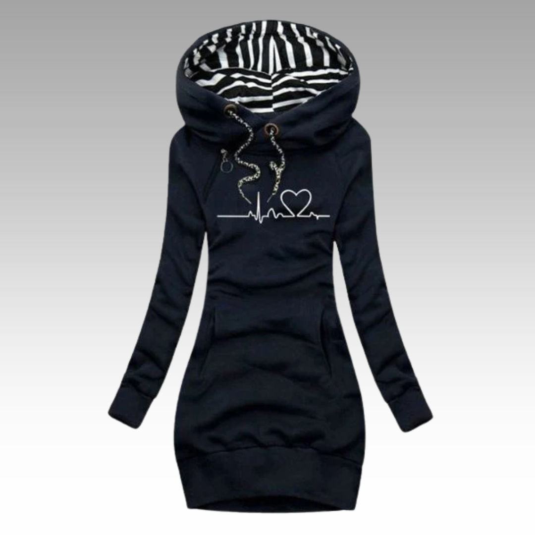 Knitelle™ - Vestit de punt estilós i còmode amb impressió