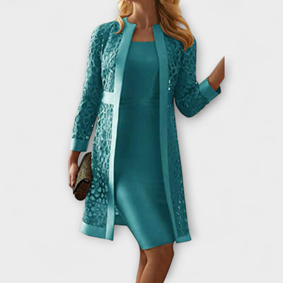 Alessia – Elegant conjunt de vestit de dues peces