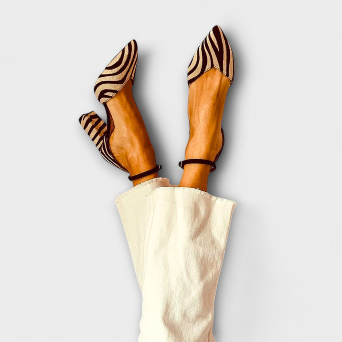 Zebrina – Talons Declaratius amb Impressió de Zebra