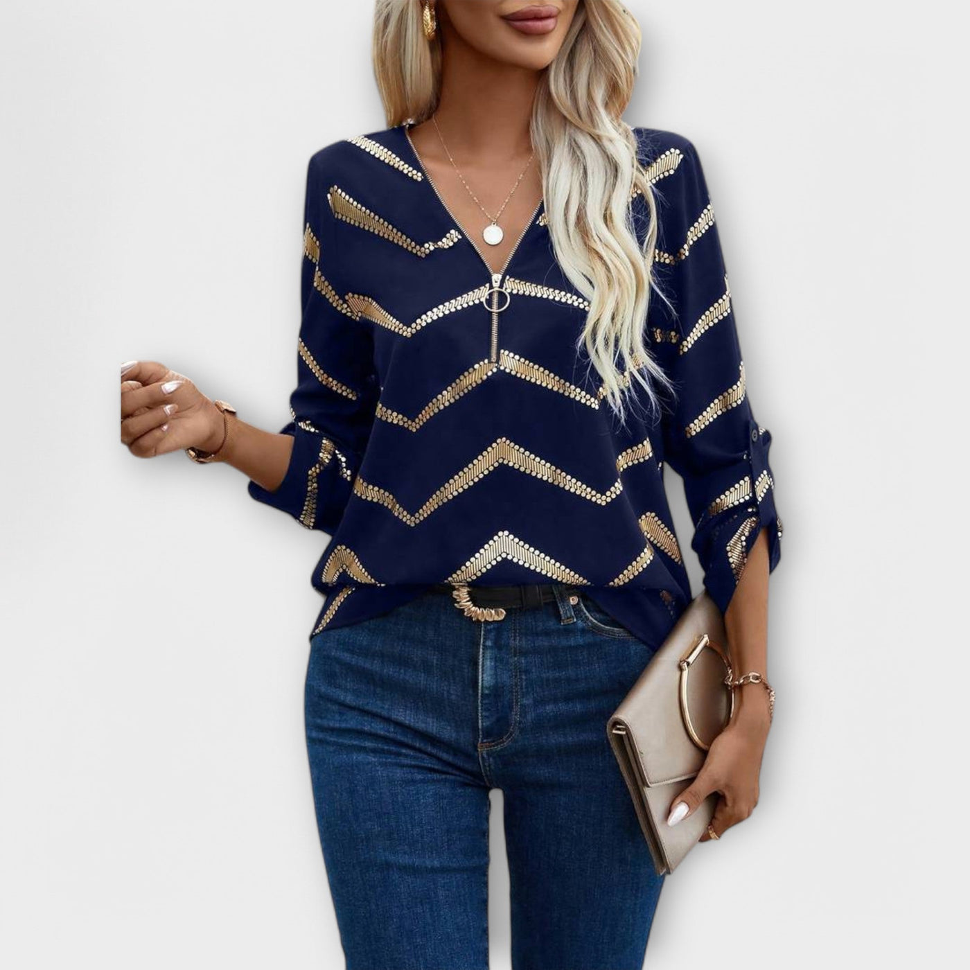 Emma - Blusa elegant i atemporal