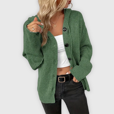 Chivana™ - Sweatshirt de màniga llarga estilós i elegant amb botons