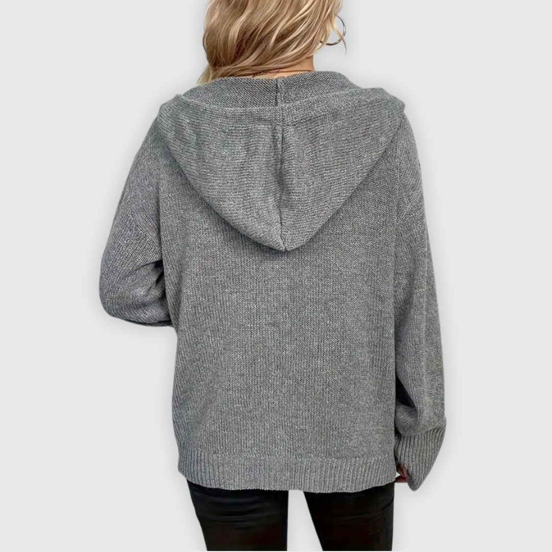 Chivana™ - Sweatshirt de màniga llarga estilós i elegant amb botons
