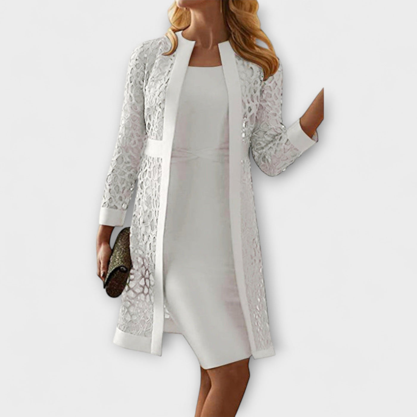 Alessia – Elegant conjunt de vestit de dues peces