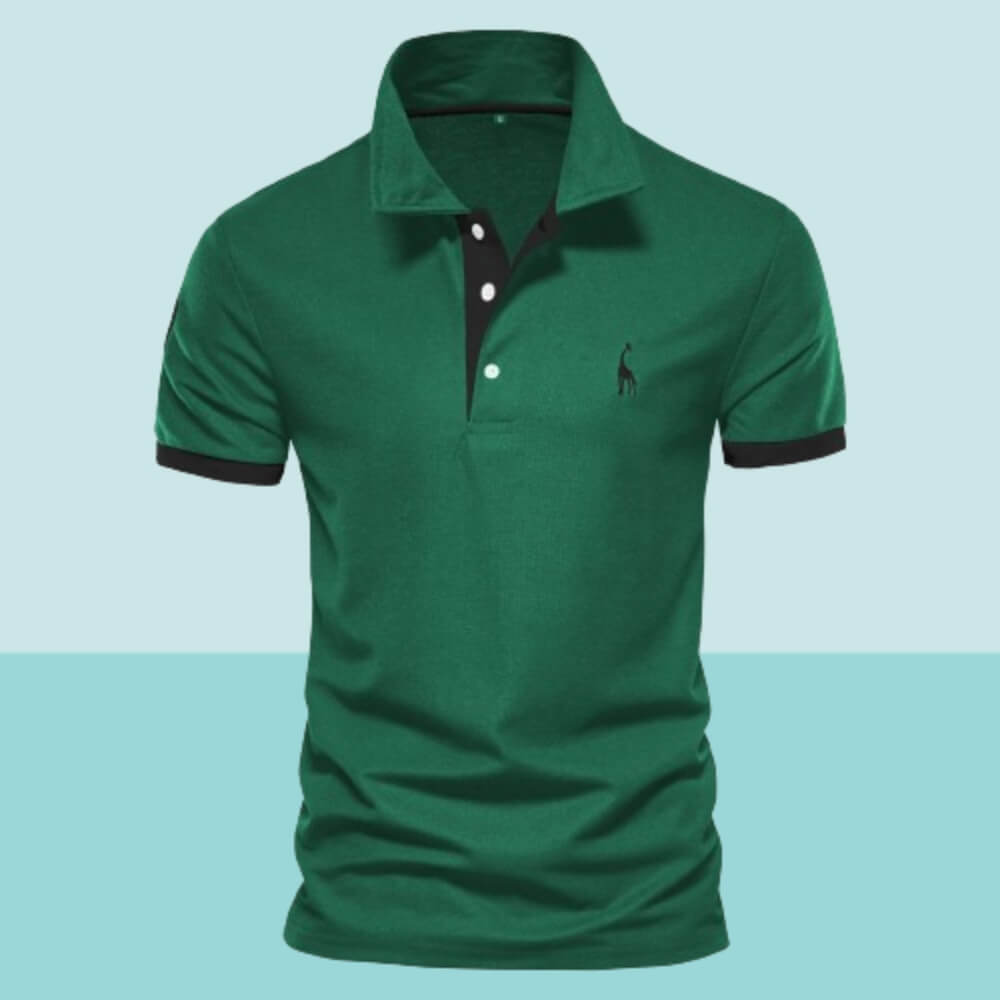 Poloshirt Home Elegant – Polo de màniga curta modern per a temps lliure i oficina