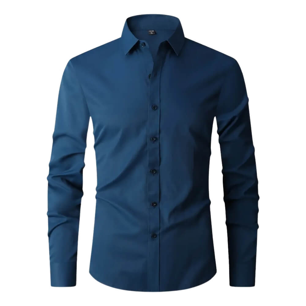Camises de Negoci per a Homes – Elegant, Ajustada, de Llarga Maniga, ideal per a l'Oficina i Reunions