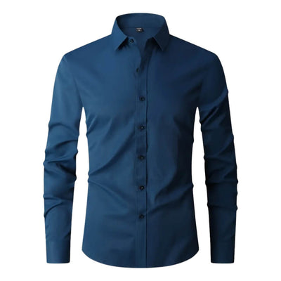 Camises de Negoci per a Homes – Elegant, Ajustada, de Llarga Maniga, ideal per a l'Oficina i Reunions