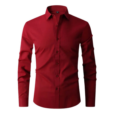 Camises de Negoci per a Homes – Elegant, Ajustada, de Llarga Maniga, ideal per a l'Oficina i Reunions
