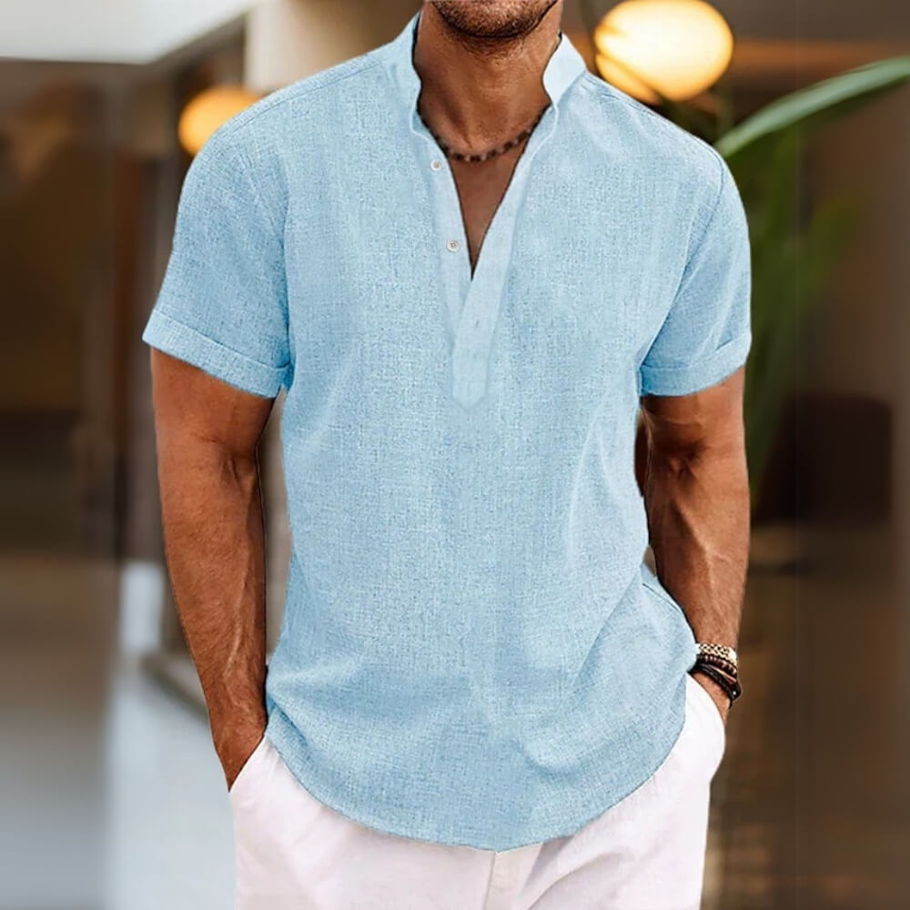 Polohemd per a homes casual – Look elegant per al temps lliure amb coll modern