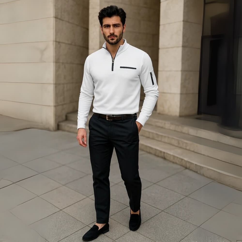 Poloshirt per a homes elegant – disseny casual atemporal per a looks estilitzats