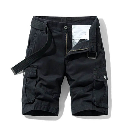 Pantalons curts Cargo per a homes – Pantalons d'estiu informals amb moltes butxaques per a temps lliure i vida quotidiana