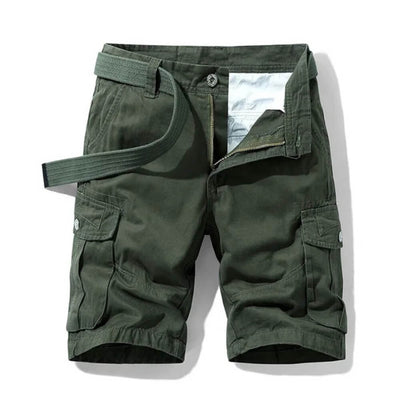 Pantalons curts Cargo per a homes – Pantalons d'estiu informals amb moltes butxaques per a temps lliure i vida quotidiana