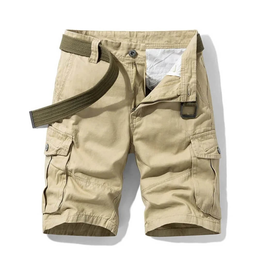 Pantalons curts Cargo per a homes – Pantalons d'estiu informals amb moltes butxaques per a temps lliure i vida quotidiana