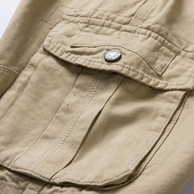 Pantalons curts Cargo per a homes – Pantalons d'estiu informals amb moltes butxaques per a temps lliure i vida quotidiana