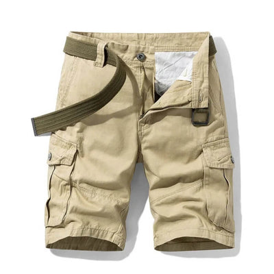 Pantalons curts Cargo per a homes – Pantalons d'estiu informals amb moltes butxaques per a temps lliure i vida quotidiana