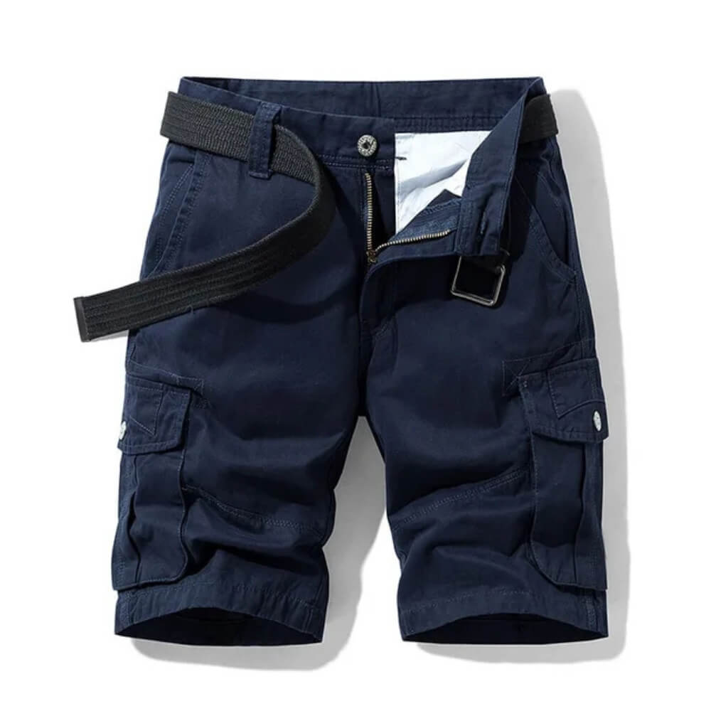 Pantalons curts Cargo per a homes – Pantalons d'estiu informals amb moltes butxaques per a temps lliure i vida quotidiana