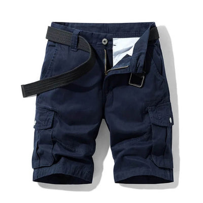 Pantalons curts Cargo per a homes – Pantalons d'estiu informals amb moltes butxaques per a temps lliure i vida quotidiana