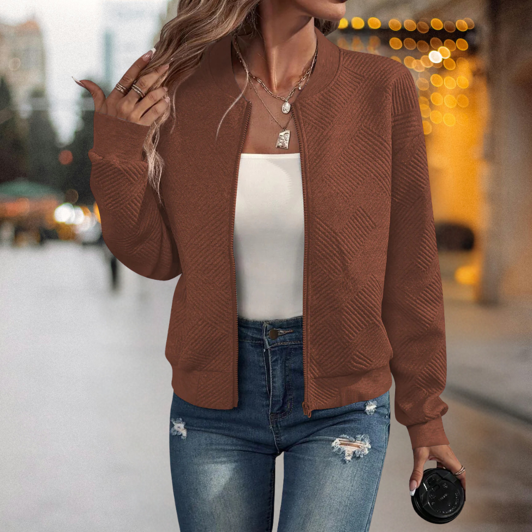 Fanny™ – Jaqueta bomber estructurada càlida i còmoda