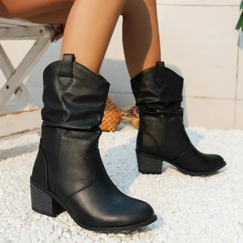 Botins de cuir Silvana