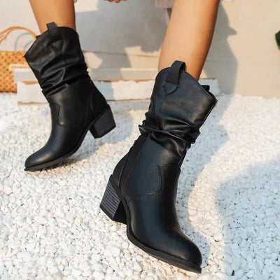 Botins de cuir Silvana