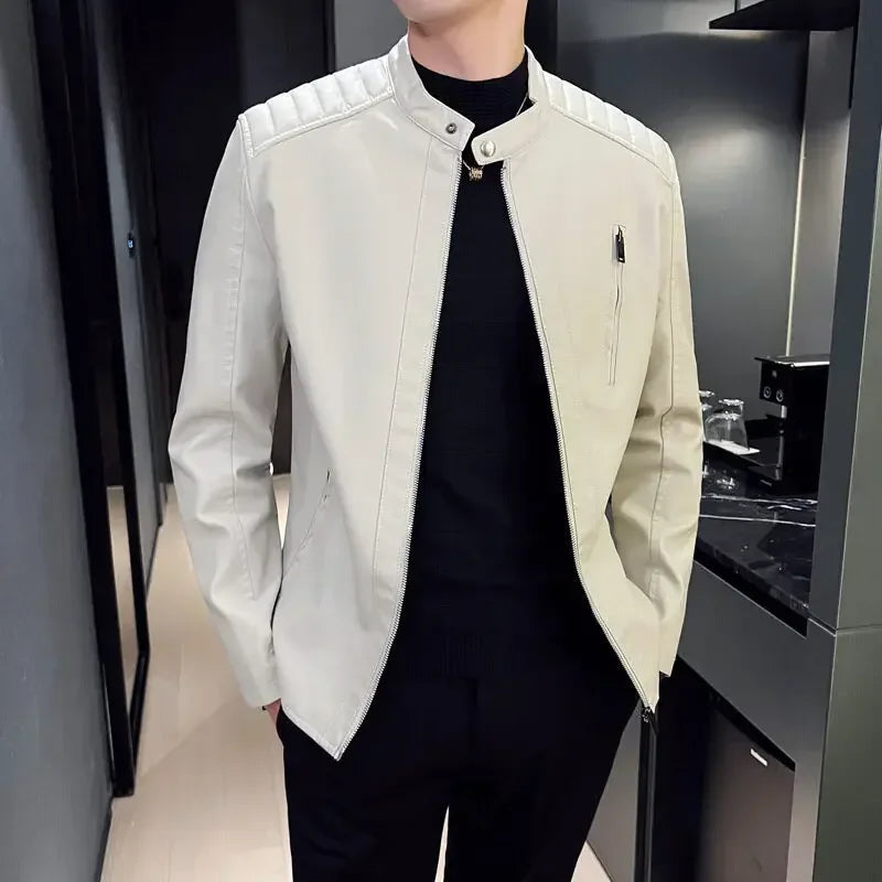 Adrian™ | Jaqueta de cuir elegant