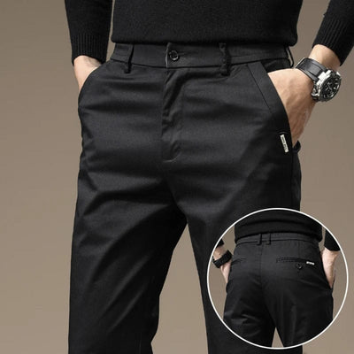 Pantalons elegants per a home slim fit per a l'oficina i el temps lliure