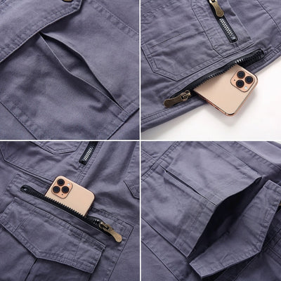 Shorts Cargo per a Homes – Pantalons curts de càrrega informals amb moltes butxaques per a l'estiu