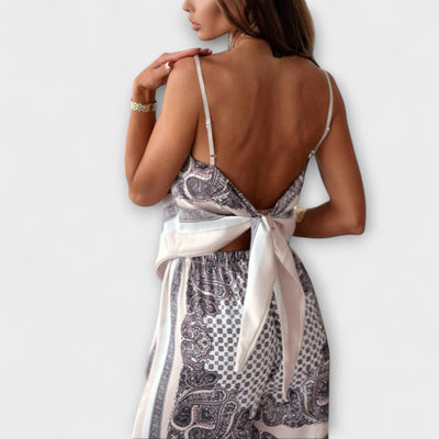 Dakota - Conjunt de jaqueta amb cordons i pantalons elegants