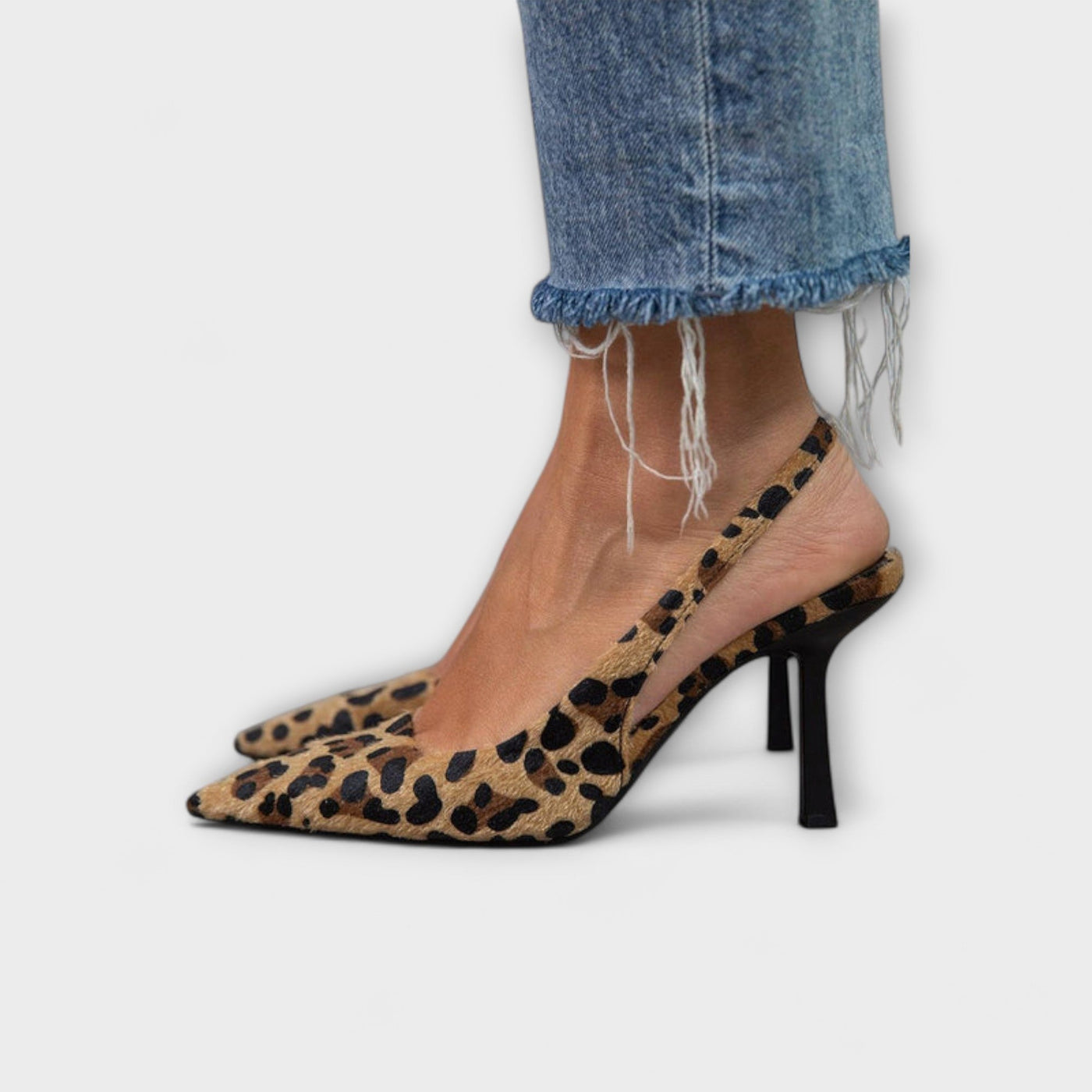 Liorina – Slingback amb Look de Lleopard