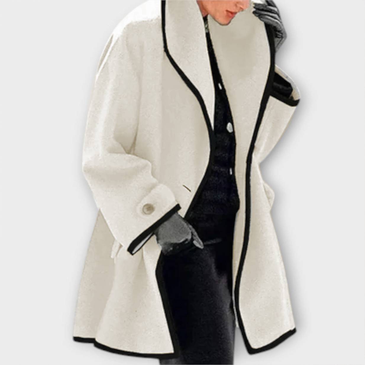 Sherry - Elegant Trench Mantell