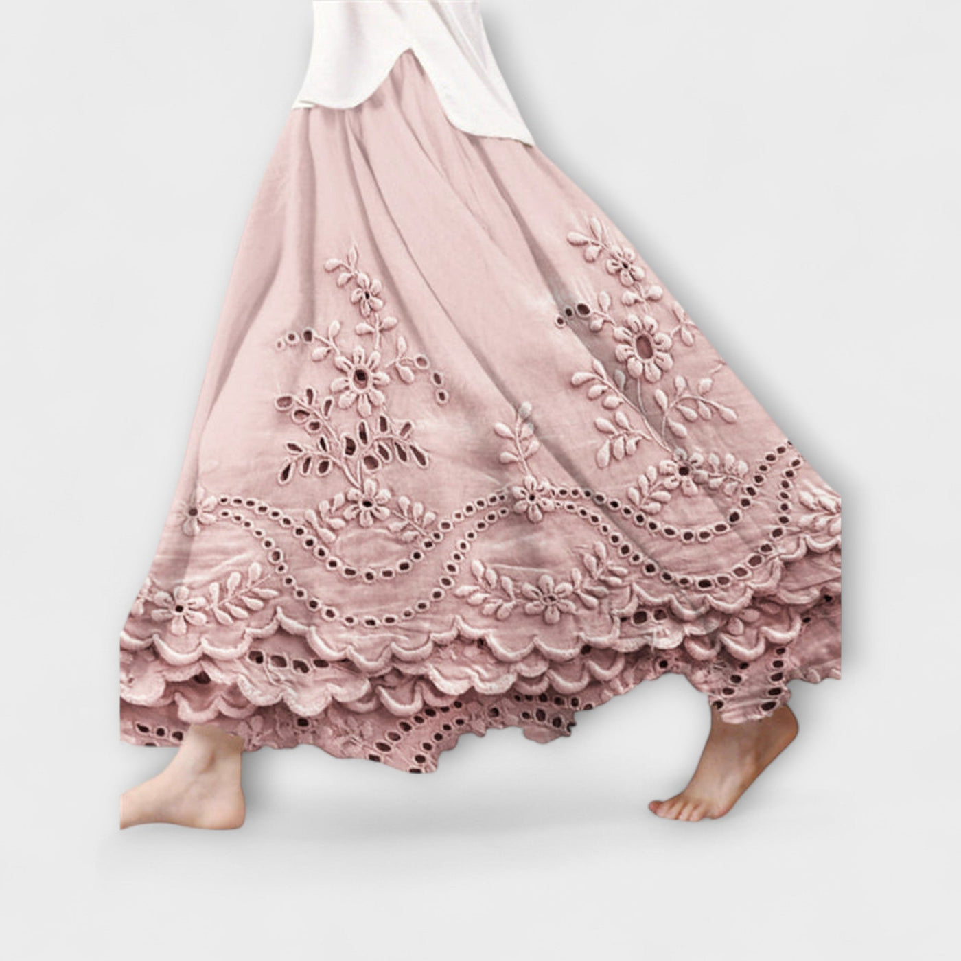 Luna – Maxibutxaca Boho amb Brodats