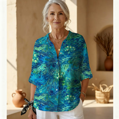 Florina - Blusa de guss de lluç de paó