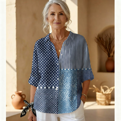 Pierre - Camiseta de retalls Oceà