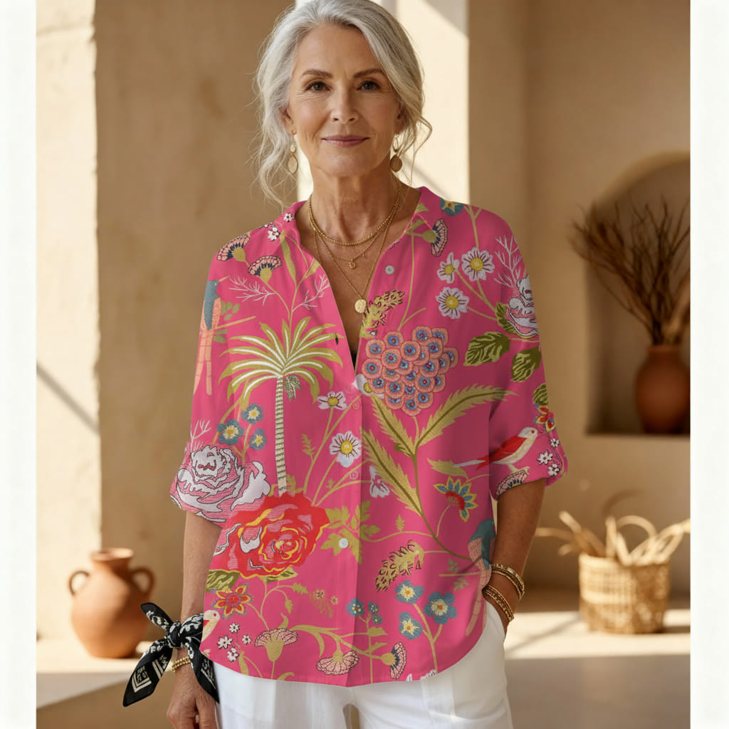 Floriana - Camiseta de florida tropical