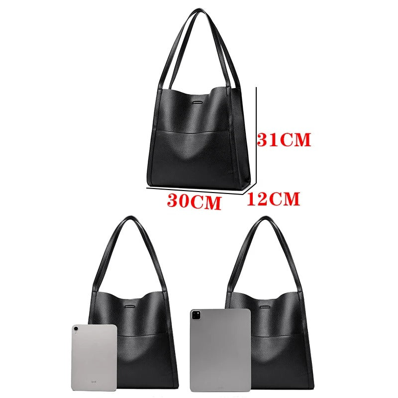 Talia - Bossa de mà de luxe de cuir suau