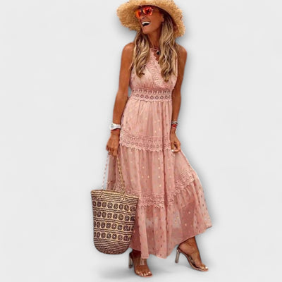 Lola - Vestit Maxí amb Renda Boho