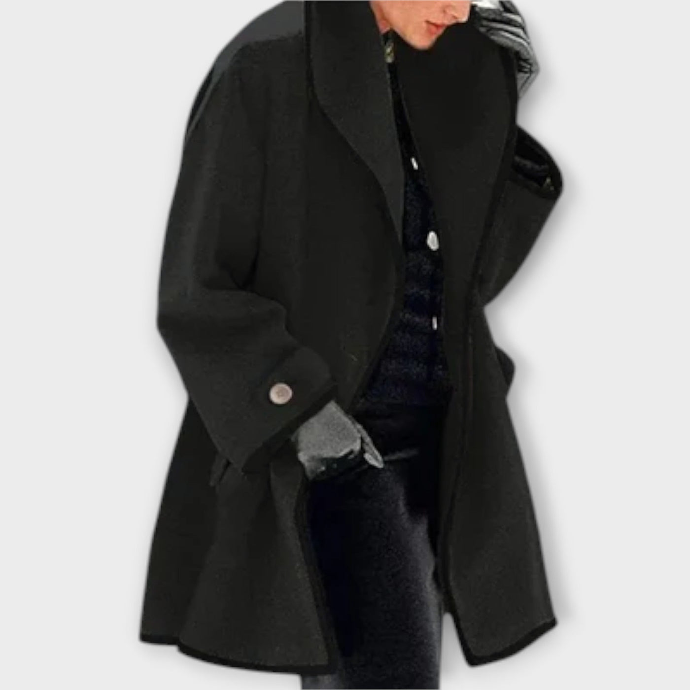 Sherry - Elegant Trench Mantell